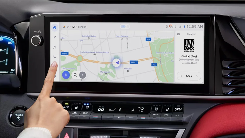 Toyota In-car Multimedia System